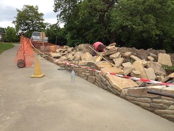 Artworks under construction